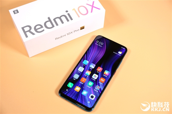 小米系第一款双5G手机 Redmi 10X Pro深海蓝开箱图赏