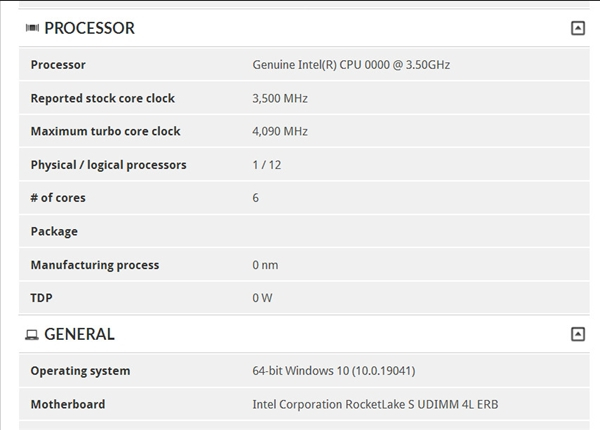 14nm再战！Intel 11代桌面酷睿首次露面：终于换架构