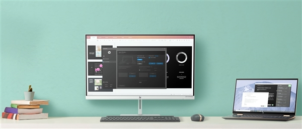 惠普全新无线4K显示器曝光：延迟低3倍！