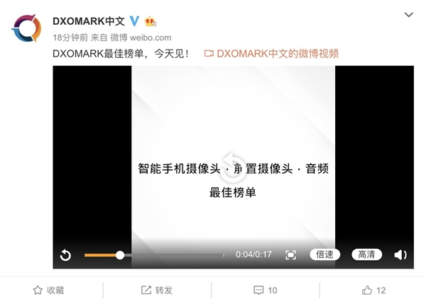 DxOMark最佳榜单今日出炉：官方618带货清单？